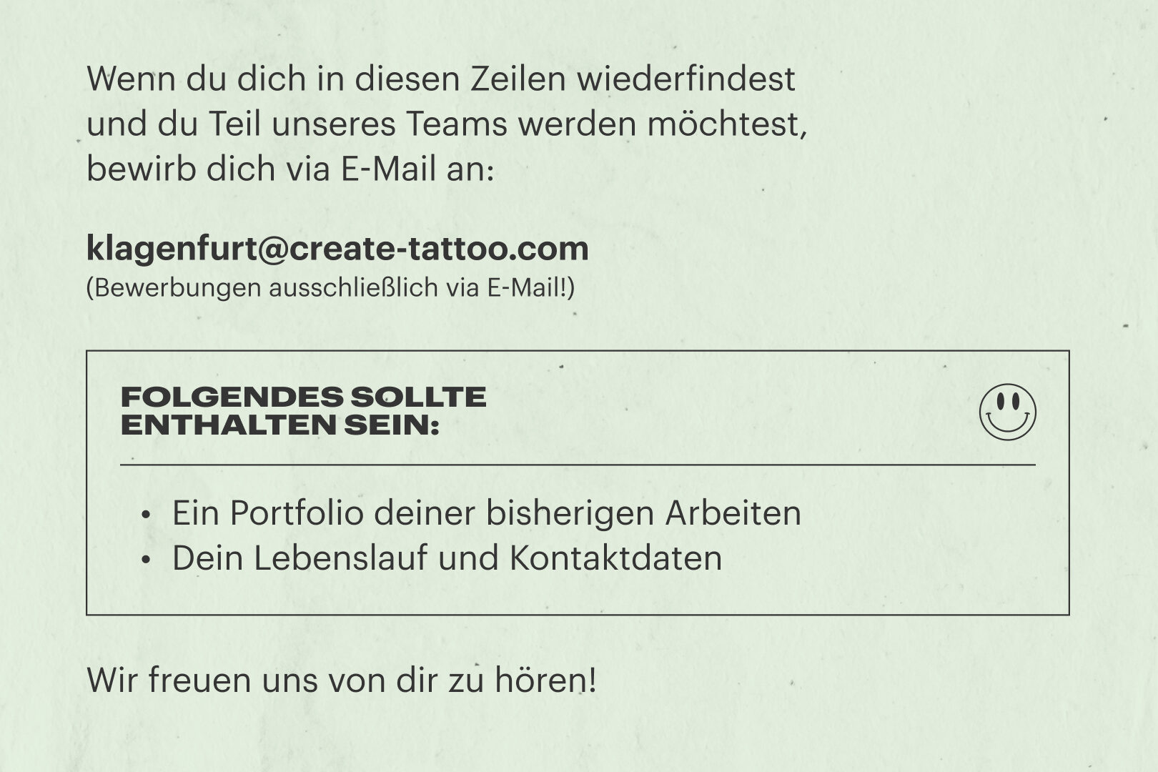 TATTOO APPRENTICE KLAGENFURT Create Tattoos & Art